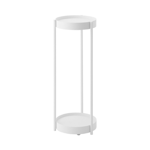 Yamazaki Plantenrek Binnen met Wielen Tower Wit